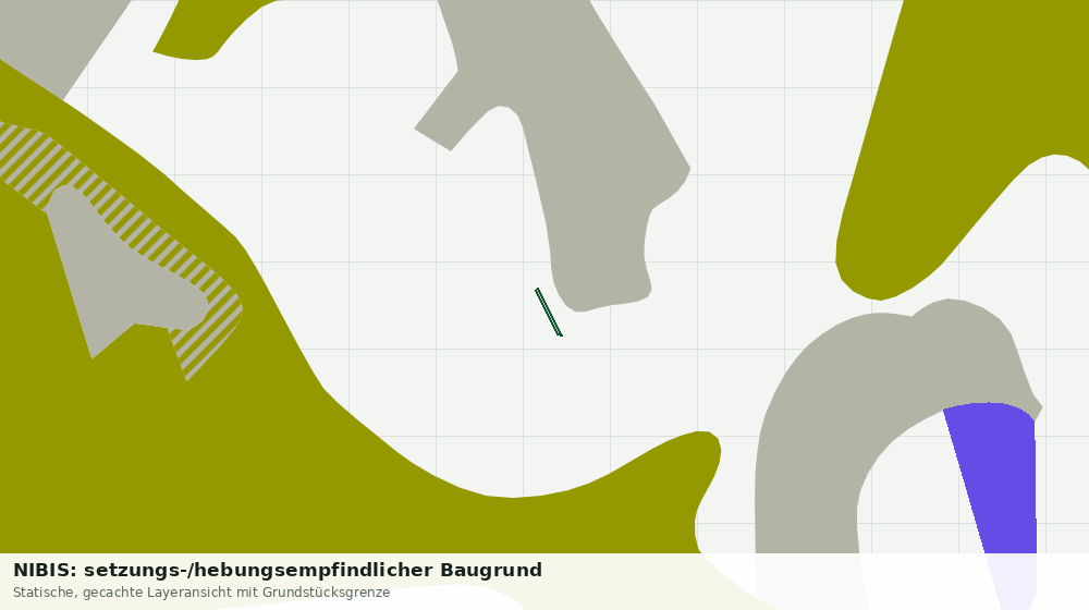 Statische Kartenansicht: NIBIS: setzungs-/hebungsempfindlicher Baugrund