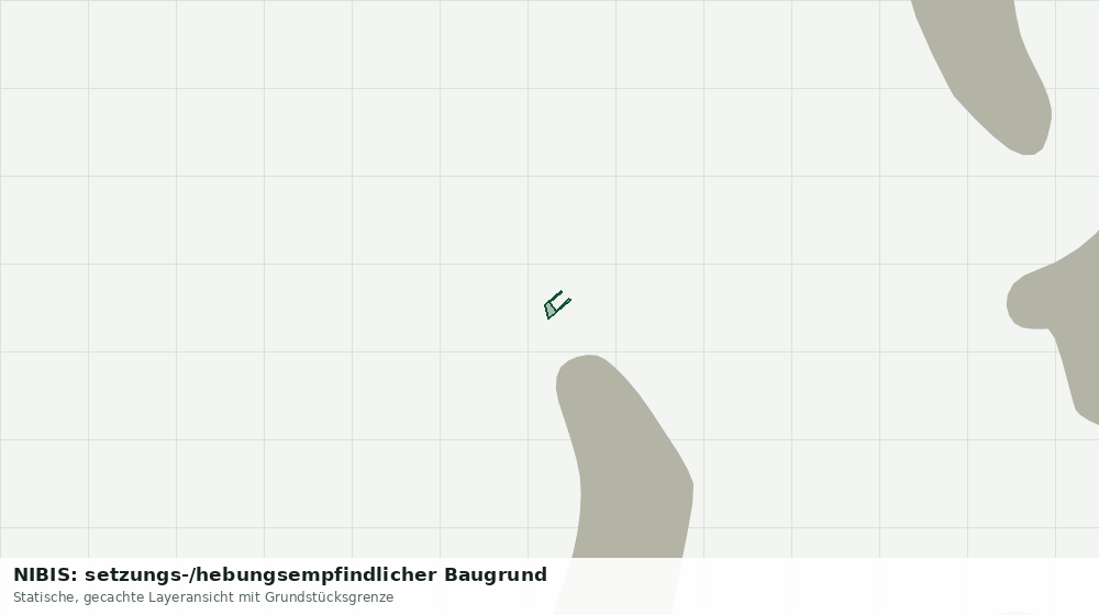 Statische Kartenansicht: NIBIS: setzungs-/hebungsempfindlicher Baugrund