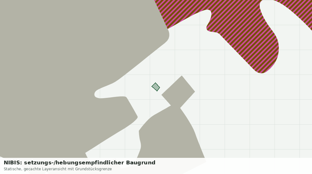 Statische Kartenansicht: NIBIS: setzungs-/hebungsempfindlicher Baugrund