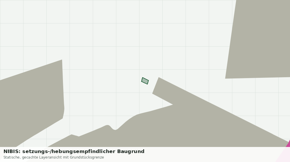 Statische Kartenansicht: NIBIS: setzungs-/hebungsempfindlicher Baugrund