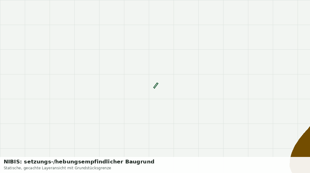 Statische Kartenansicht: NIBIS: setzungs-/hebungsempfindlicher Baugrund
