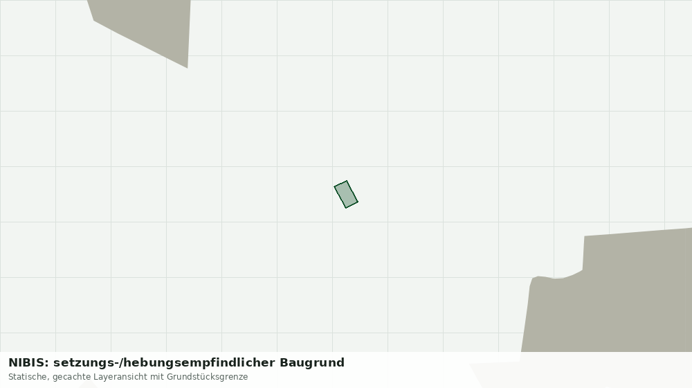 Statische Kartenansicht: NIBIS: setzungs-/hebungsempfindlicher Baugrund