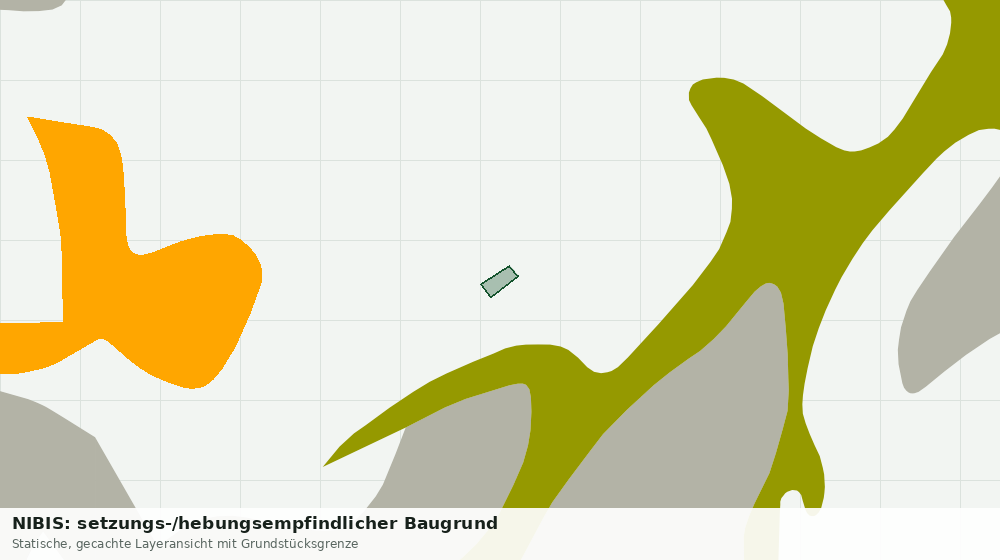 Statische Kartenansicht: NIBIS: setzungs-/hebungsempfindlicher Baugrund