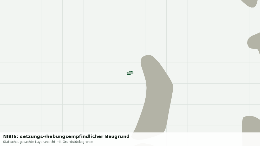 Statische Kartenansicht: NIBIS: setzungs-/hebungsempfindlicher Baugrund