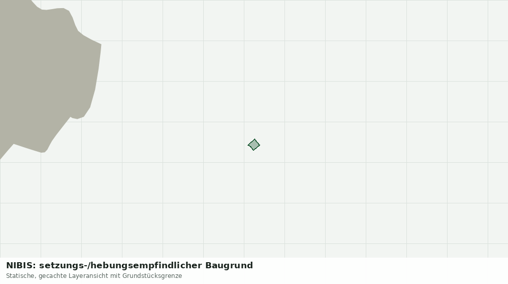 Statische Kartenansicht: NIBIS: setzungs-/hebungsempfindlicher Baugrund