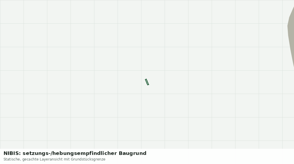 Statische Kartenansicht: NIBIS: setzungs-/hebungsempfindlicher Baugrund