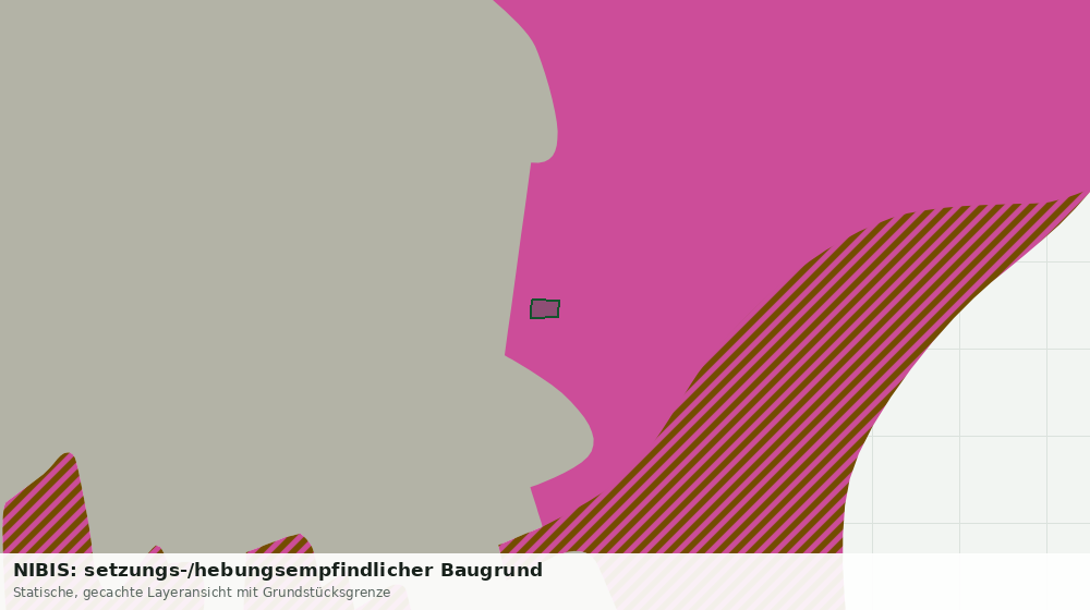 Statische Kartenansicht: NIBIS: setzungs-/hebungsempfindlicher Baugrund