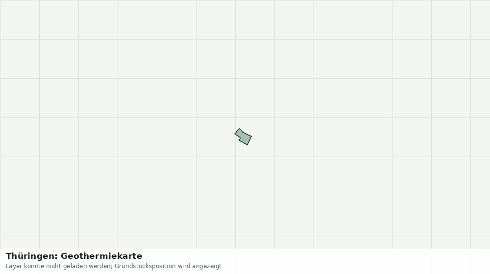 Statische Kartenansicht: Thüringen: Geothermiekarte