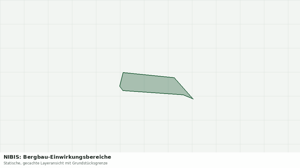 Statische Kartenansicht: NIBIS: Bergbau-Einwirkungsbereiche