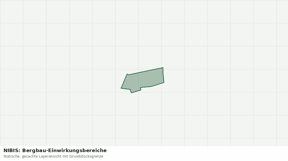 Statische Kartenansicht: NIBIS: Bergbau-Einwirkungsbereiche