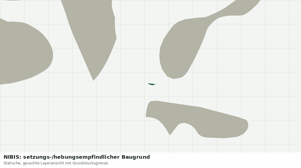 Statische Kartenansicht: NIBIS: setzungs-/hebungsempfindlicher Baugrund