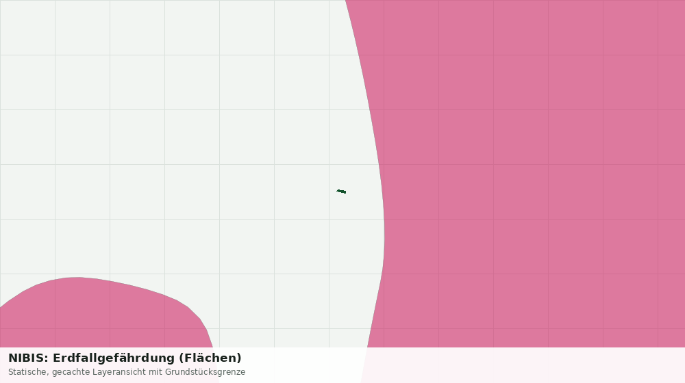 Statische Kartenansicht: NIBIS: Erdfallgefährdung (Flächen)