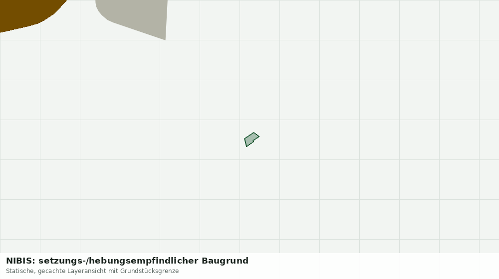 Statische Kartenansicht: NIBIS: setzungs-/hebungsempfindlicher Baugrund