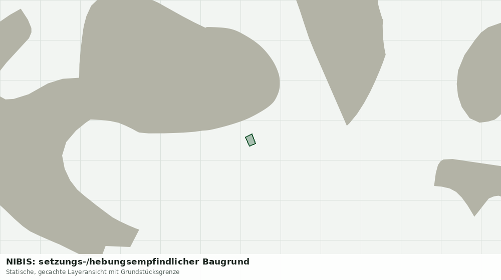 Statische Kartenansicht: NIBIS: setzungs-/hebungsempfindlicher Baugrund