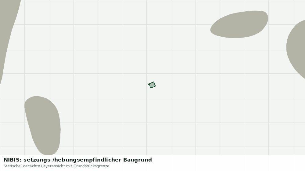 Statische Kartenansicht: NIBIS: setzungs-/hebungsempfindlicher Baugrund