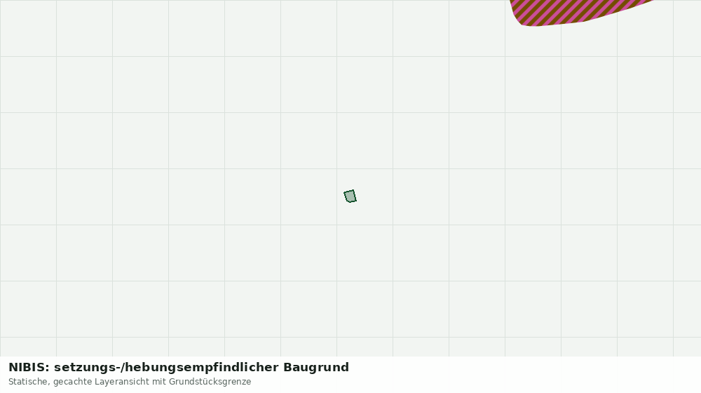 Statische Kartenansicht: NIBIS: setzungs-/hebungsempfindlicher Baugrund