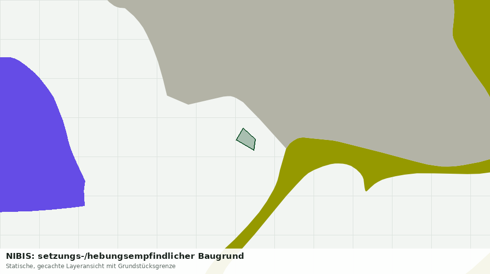 Statische Kartenansicht: NIBIS: setzungs-/hebungsempfindlicher Baugrund