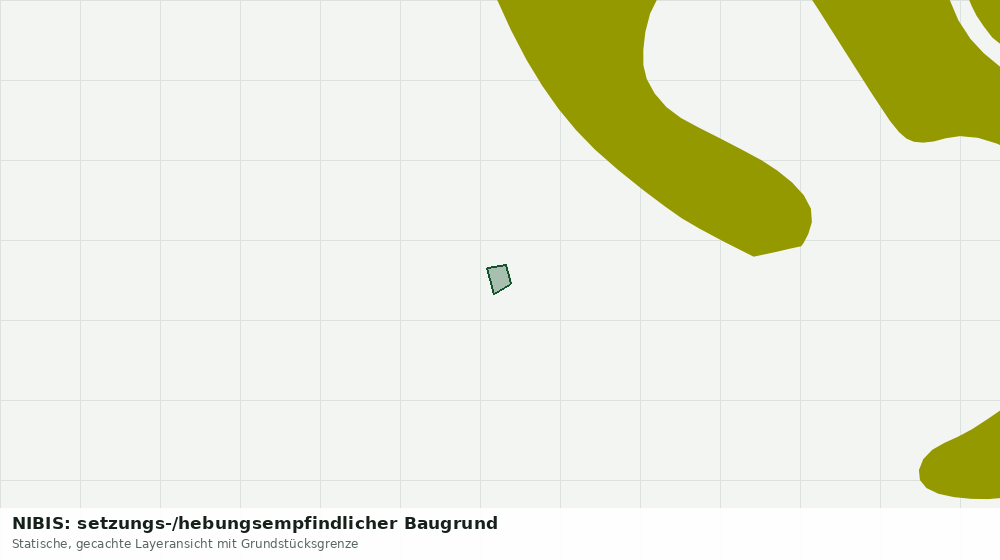 Statische Kartenansicht: NIBIS: setzungs-/hebungsempfindlicher Baugrund