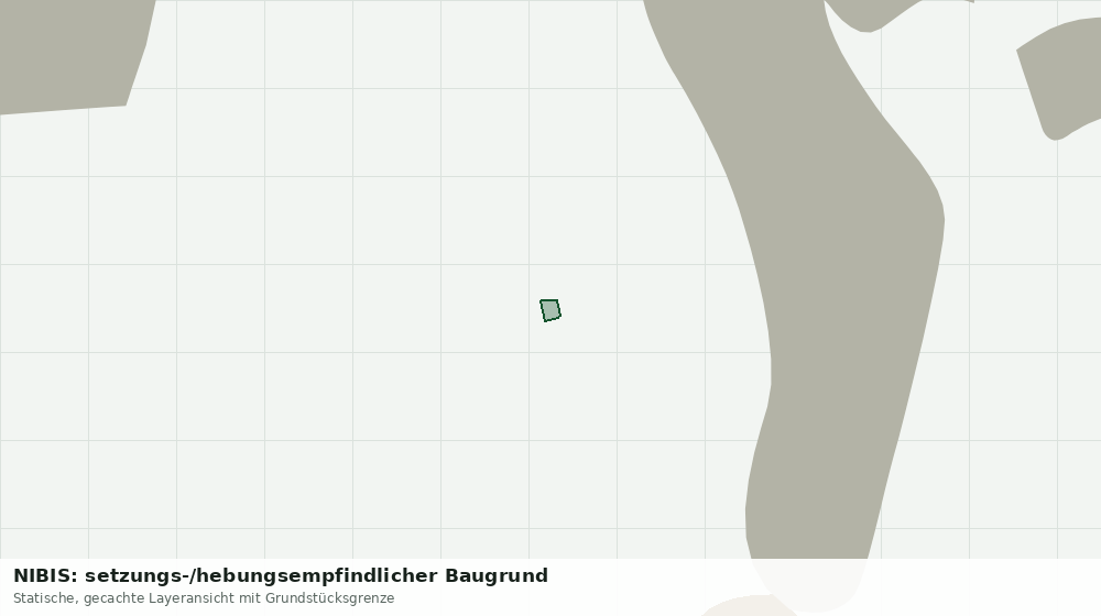 Statische Kartenansicht: NIBIS: setzungs-/hebungsempfindlicher Baugrund