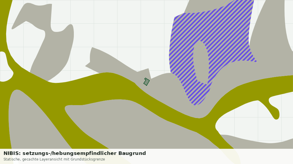Statische Kartenansicht: NIBIS: setzungs-/hebungsempfindlicher Baugrund