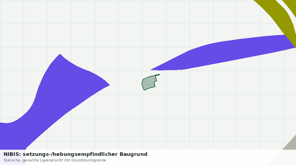 Statische Kartenansicht: NIBIS: setzungs-/hebungsempfindlicher Baugrund