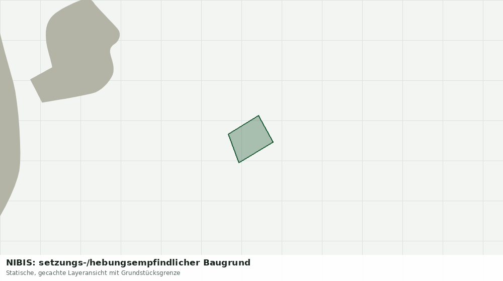 Statische Kartenansicht: NIBIS: setzungs-/hebungsempfindlicher Baugrund