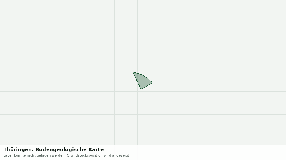 Statische Kartenansicht: Thüringen: Bodengeologische Karte