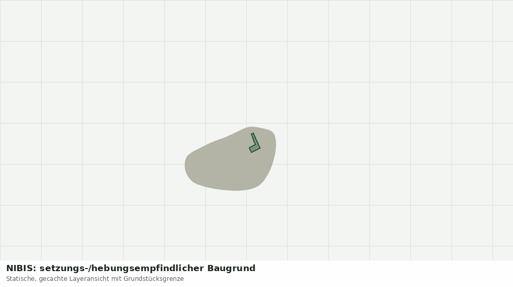 Statische Kartenansicht: NIBIS: setzungs-/hebungsempfindlicher Baugrund
