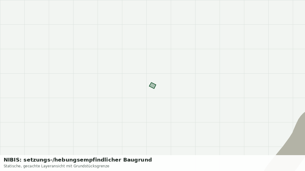 Statische Kartenansicht: NIBIS: setzungs-/hebungsempfindlicher Baugrund