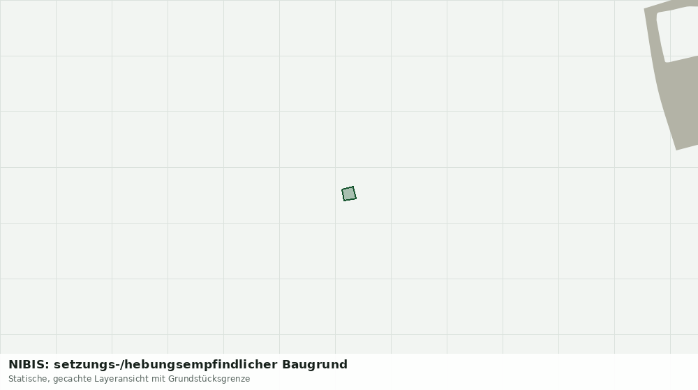 Statische Kartenansicht: NIBIS: setzungs-/hebungsempfindlicher Baugrund