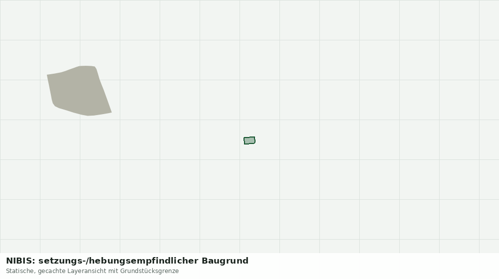 Statische Kartenansicht: NIBIS: setzungs-/hebungsempfindlicher Baugrund