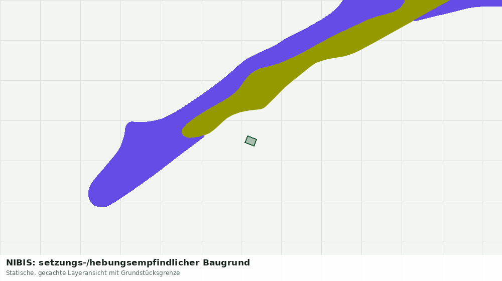 Statische Kartenansicht: NIBIS: setzungs-/hebungsempfindlicher Baugrund