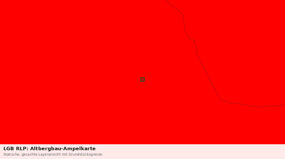 Statische Kartenansicht: LGB RLP: Altbergbau-Ampelkarte