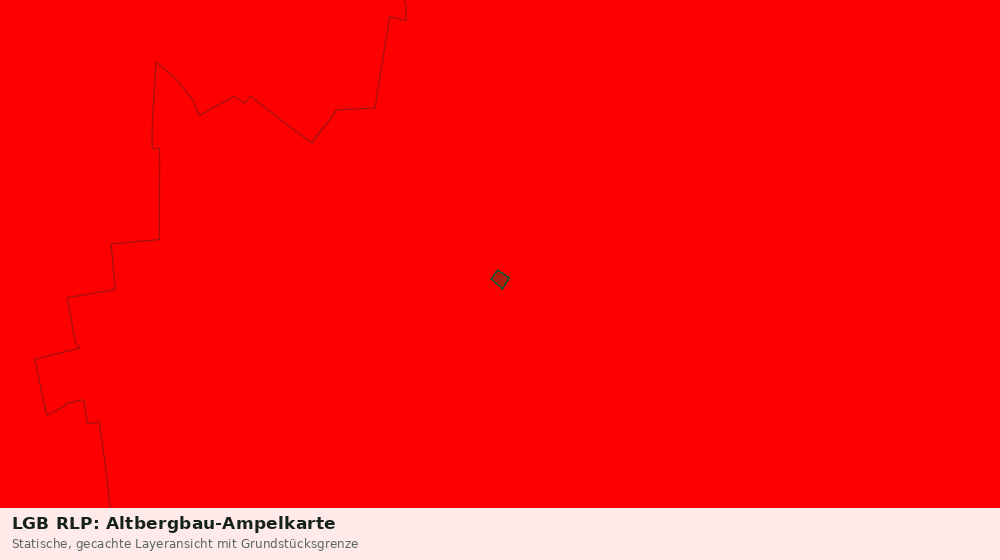 Statische Kartenansicht: LGB RLP: Altbergbau-Ampelkarte