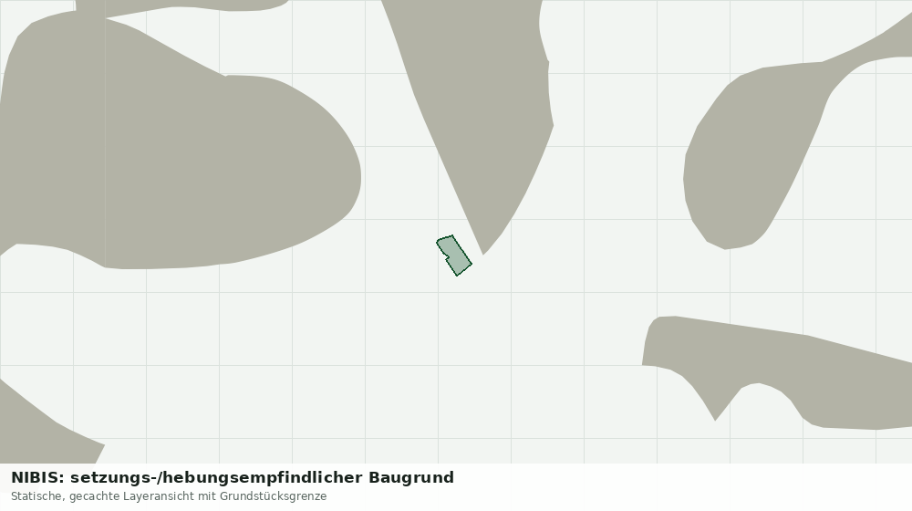 Statische Kartenansicht: NIBIS: setzungs-/hebungsempfindlicher Baugrund