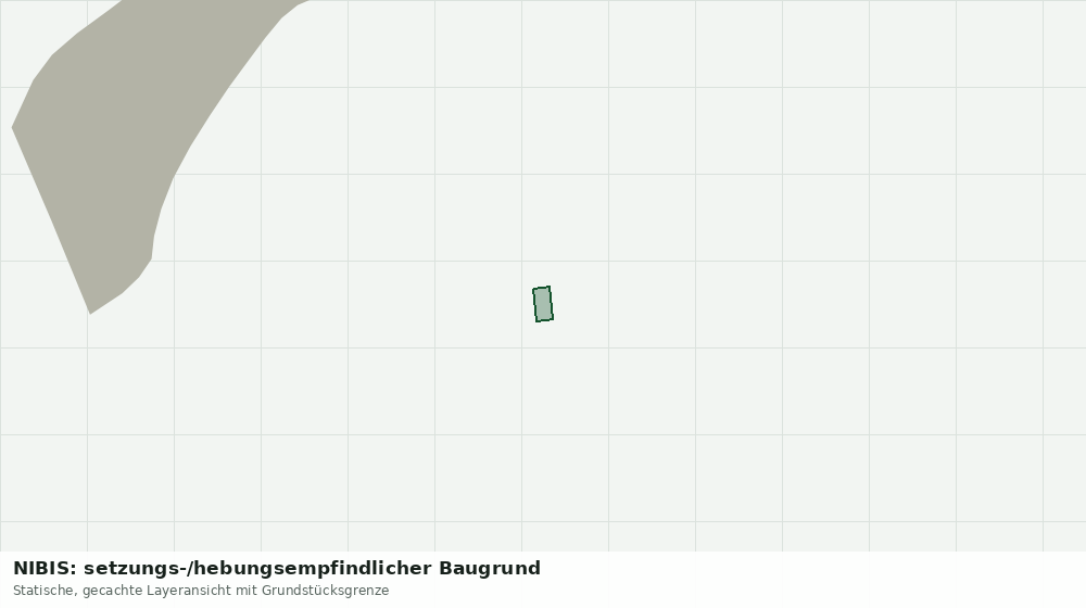 Statische Kartenansicht: NIBIS: setzungs-/hebungsempfindlicher Baugrund