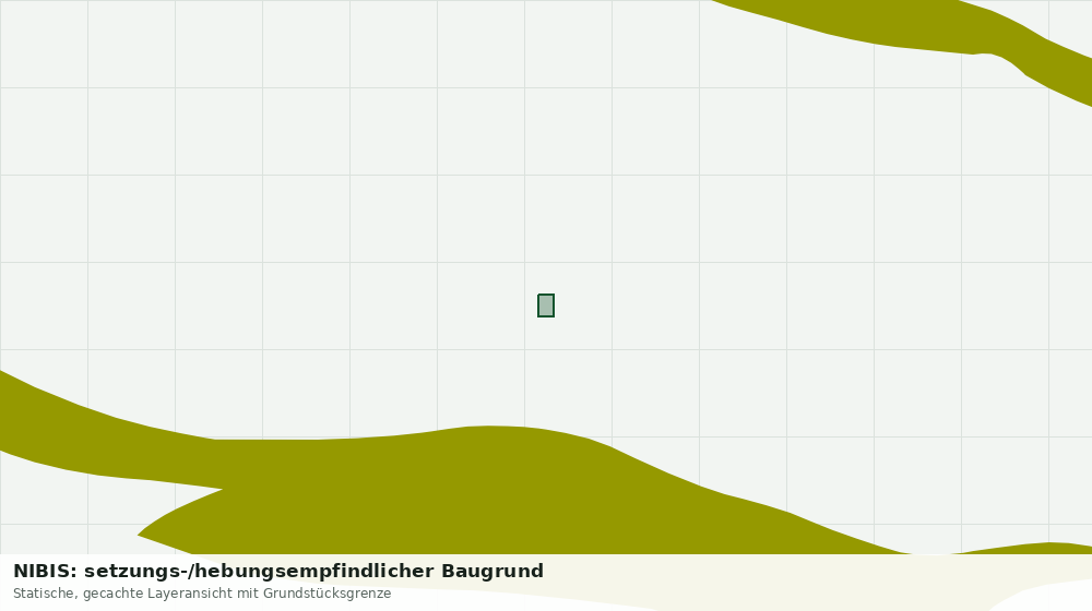Statische Kartenansicht: NIBIS: setzungs-/hebungsempfindlicher Baugrund