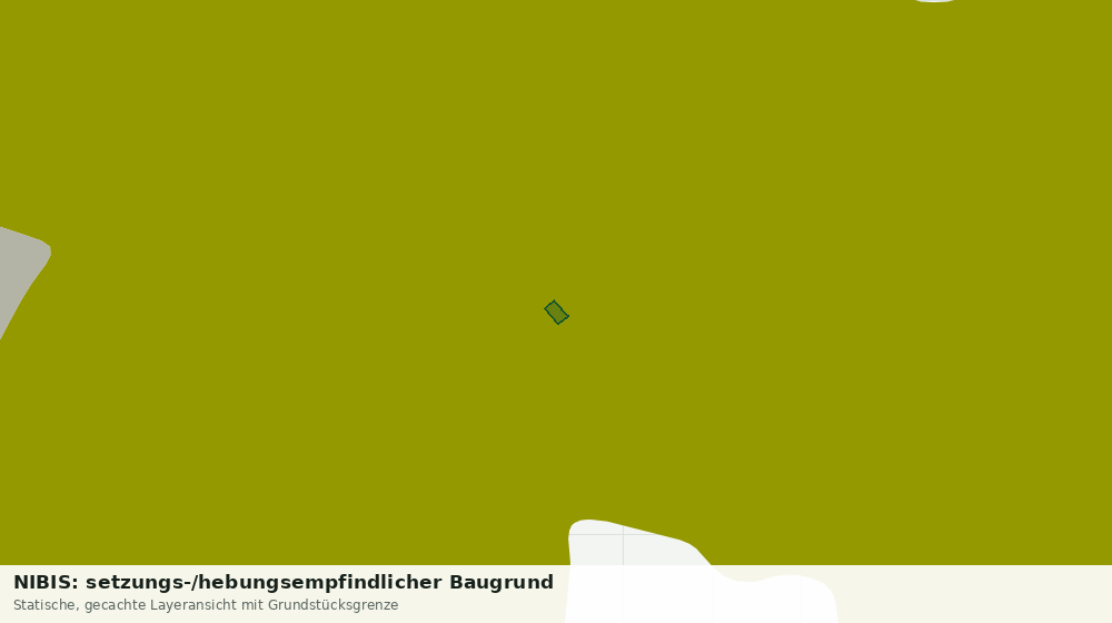 Statische Kartenansicht: NIBIS: setzungs-/hebungsempfindlicher Baugrund