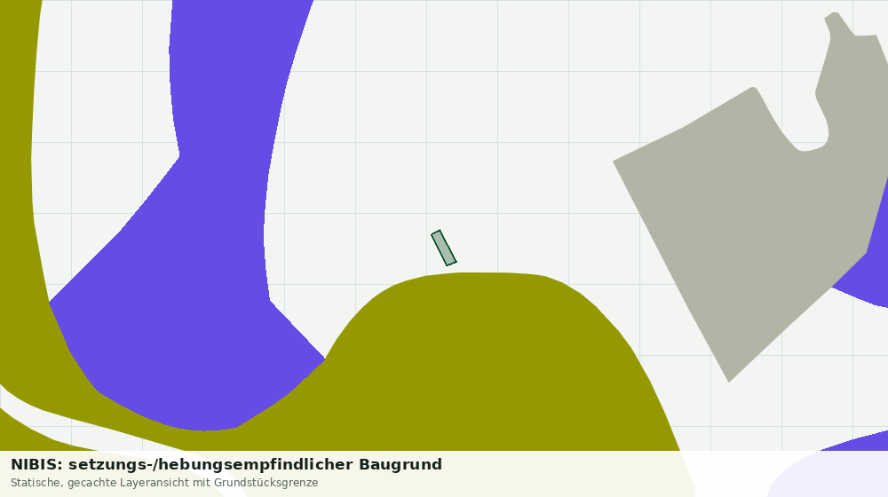Statische Kartenansicht: NIBIS: setzungs-/hebungsempfindlicher Baugrund