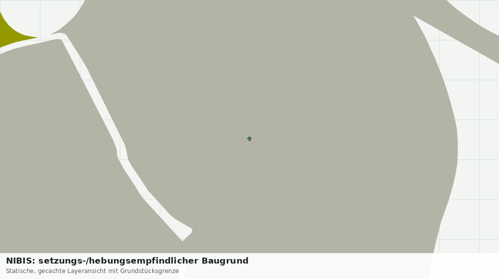 Statische Kartenansicht: NIBIS: setzungs-/hebungsempfindlicher Baugrund