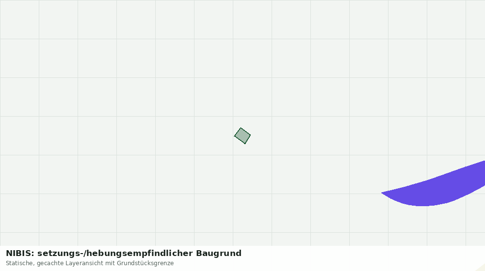 Statische Kartenansicht: NIBIS: setzungs-/hebungsempfindlicher Baugrund
