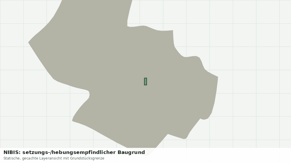 Statische Kartenansicht: NIBIS: setzungs-/hebungsempfindlicher Baugrund