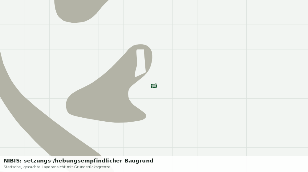 Statische Kartenansicht: NIBIS: setzungs-/hebungsempfindlicher Baugrund
