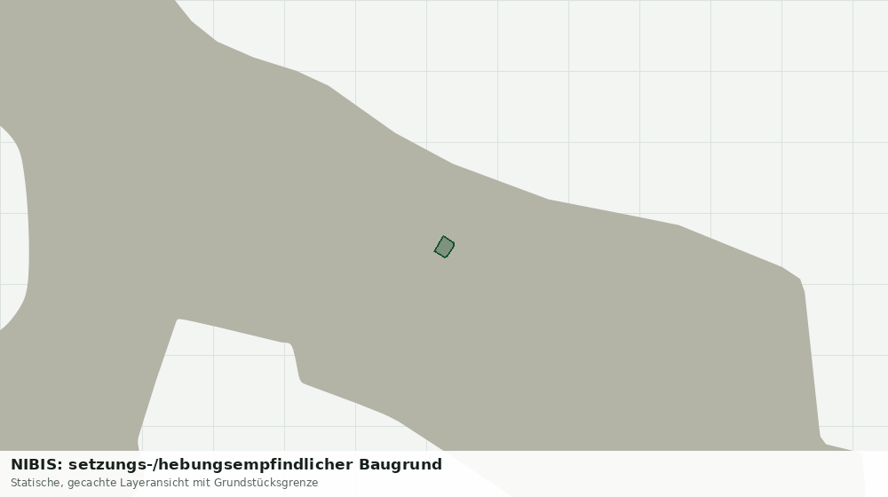 Statische Kartenansicht: NIBIS: setzungs-/hebungsempfindlicher Baugrund