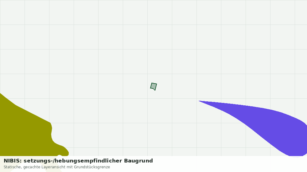 Statische Kartenansicht: NIBIS: setzungs-/hebungsempfindlicher Baugrund
