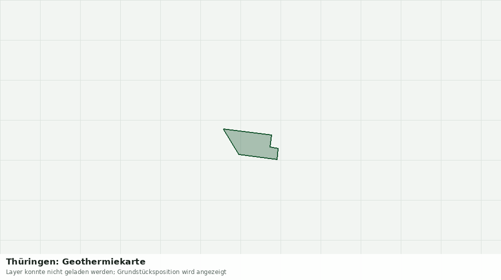 Statische Kartenansicht: Thüringen: Geothermiekarte