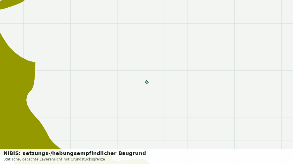 Statische Kartenansicht: NIBIS: setzungs-/hebungsempfindlicher Baugrund