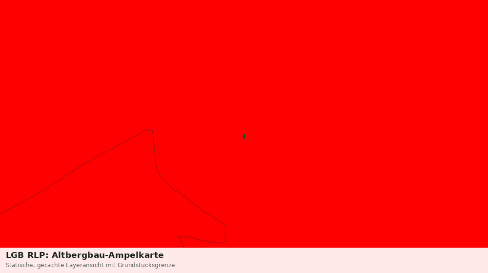 Statische Kartenansicht: LGB RLP: Altbergbau-Ampelkarte