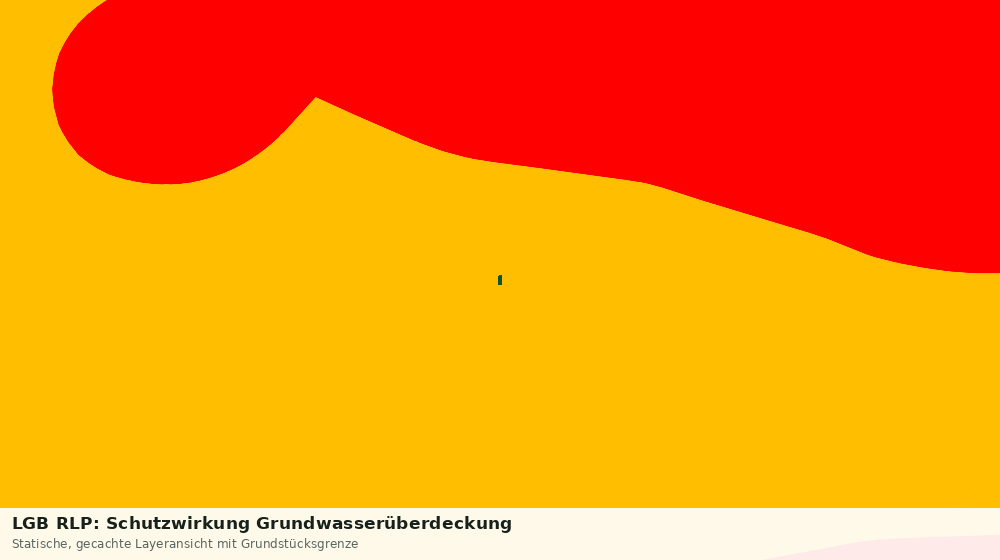 Statische Kartenansicht: LGB RLP: Schutzwirkung Grundwasserüberdeckung