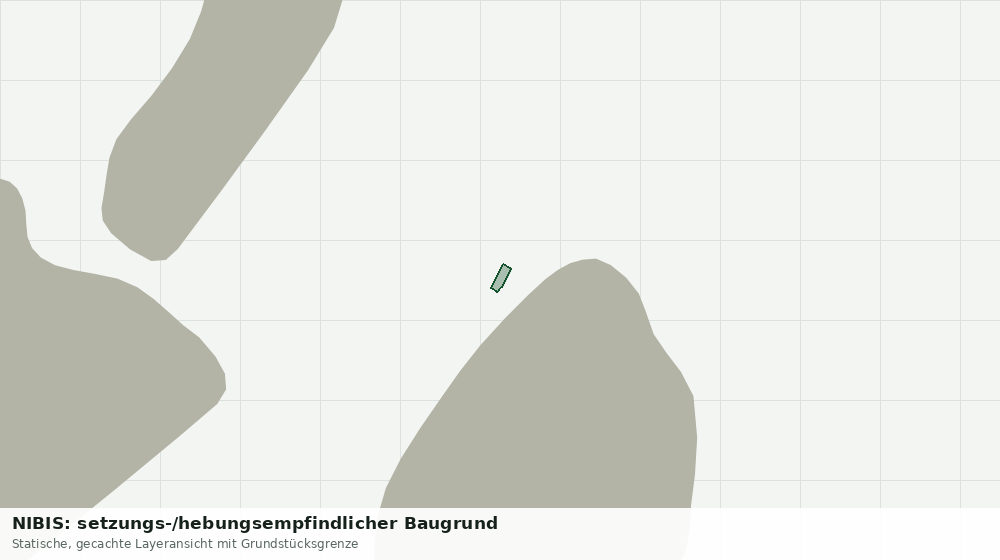 Statische Kartenansicht: NIBIS: setzungs-/hebungsempfindlicher Baugrund